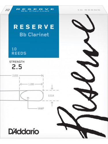 D'addario Reserve Bb klarinét nád 2,5