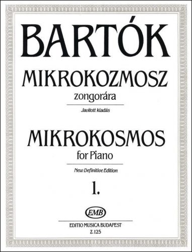 Bartók Béla: Mikrokozmosz zongorára 1