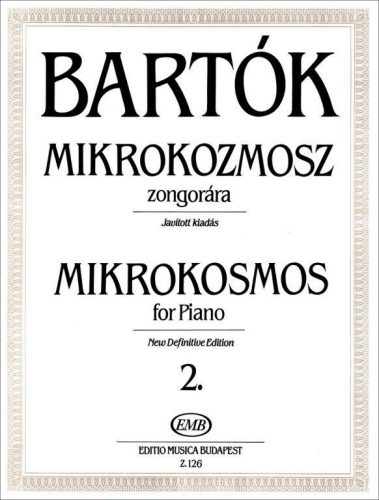 Bartók Béla: Mikrokozmosz zongorára 2