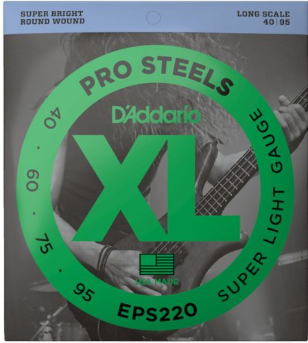 Daddario EPS220 40-95 Pro Steels Long Scale -  basszus húr