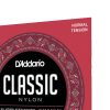 Daddario EJ27N Clear Nylon Normal Tension - klasszikus gitár húrkészlet