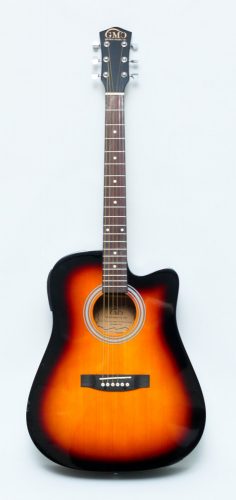 GMC-29HCE Elektro-akusztikus gitár cutaway, sunburst