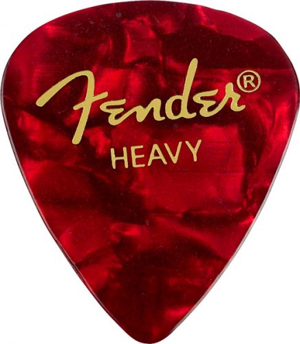 Fender pengető piros (red moto) 351-es, erős (heavy)