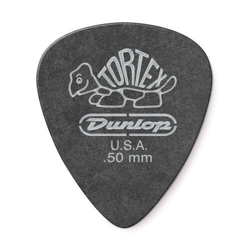 Dunlop 488-050 Tortex Black standard pengető 0,50 mm