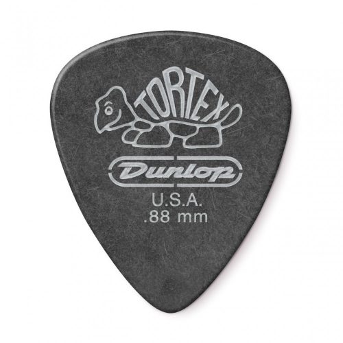 Dunlop 488-088 Tortex Black standard pengető 0,88 mm